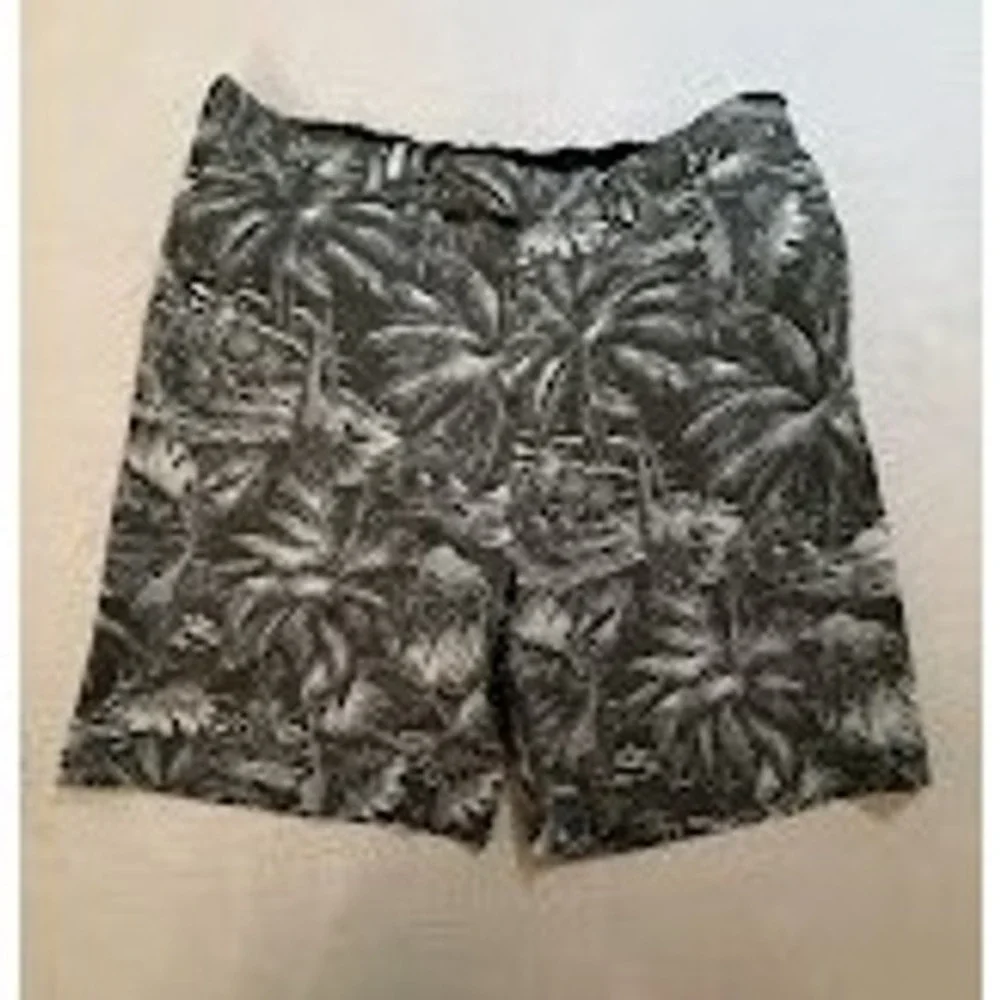 RLX Ralph Lauren Palm Tree Print‎ Golf Shorts Size 38X10 Mens Tropical Casual